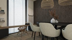 Beneden verdieping interieurontwerp Lelystad