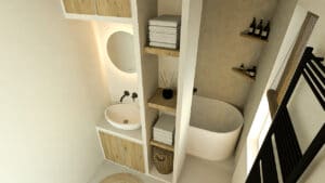 Badkamer ontwerp - Kelly Interieur Design