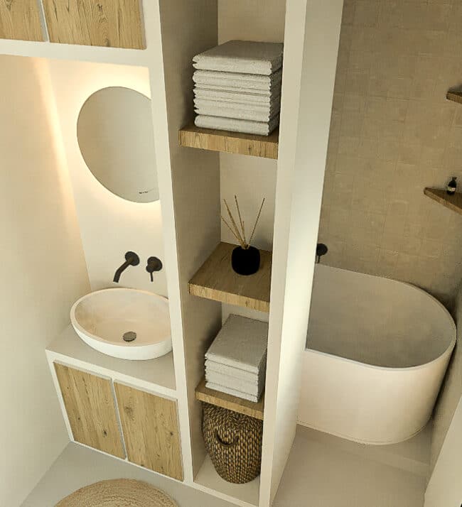 Badkamer ontwerp - Kelly Interieur Design