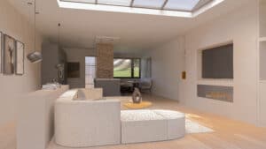 Verbouwing BG ouderkerk aan de Amstel - interieurontwerp: Kelly interieur design