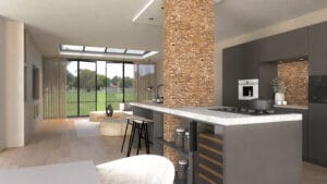 Verbouwing Keuken ouderkerk aan de Amstel - interieurontwerp: Kelly interieur design