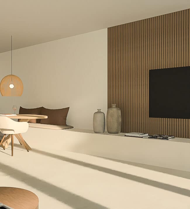 Schets - minimalistisch warm interieur - Kelly Interieur Design reader