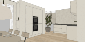 Interieurontwerp - Japandi - Kelly Interieur Design - Keuken