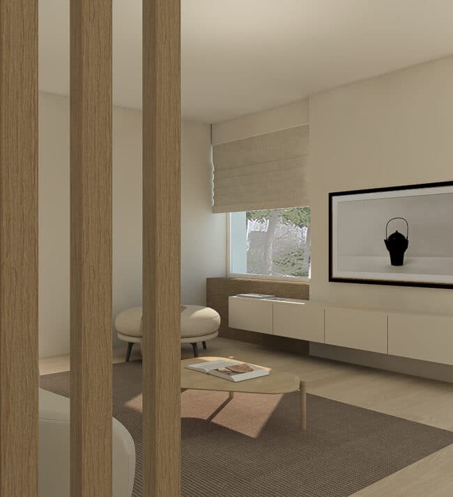 Interieurontwerp - Japandi - Kelly Interieur Design - zithoek