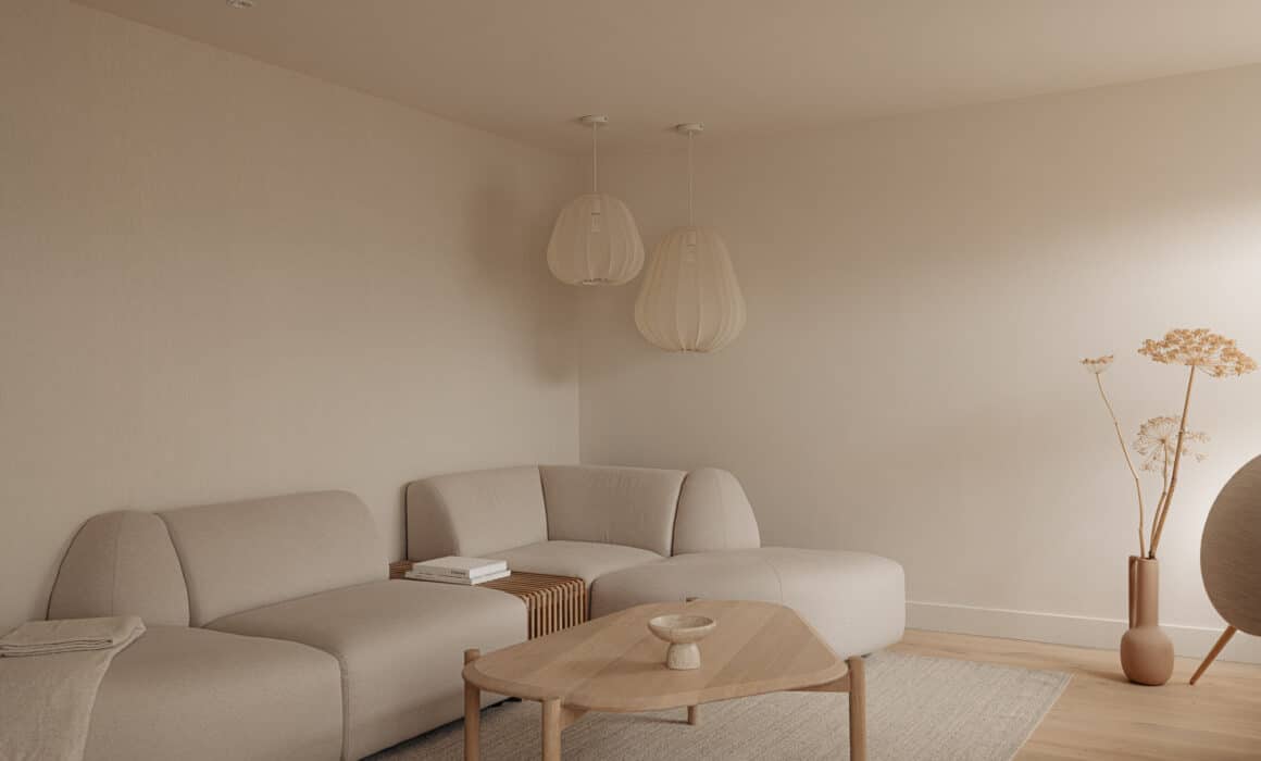 Interieur design traject - Heerhugowaard - Woonhuis - Zithoek japandi