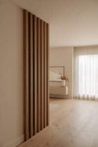 Interieur design traject - Heerhugowaard - Woonhuis - Japandi roomdivider