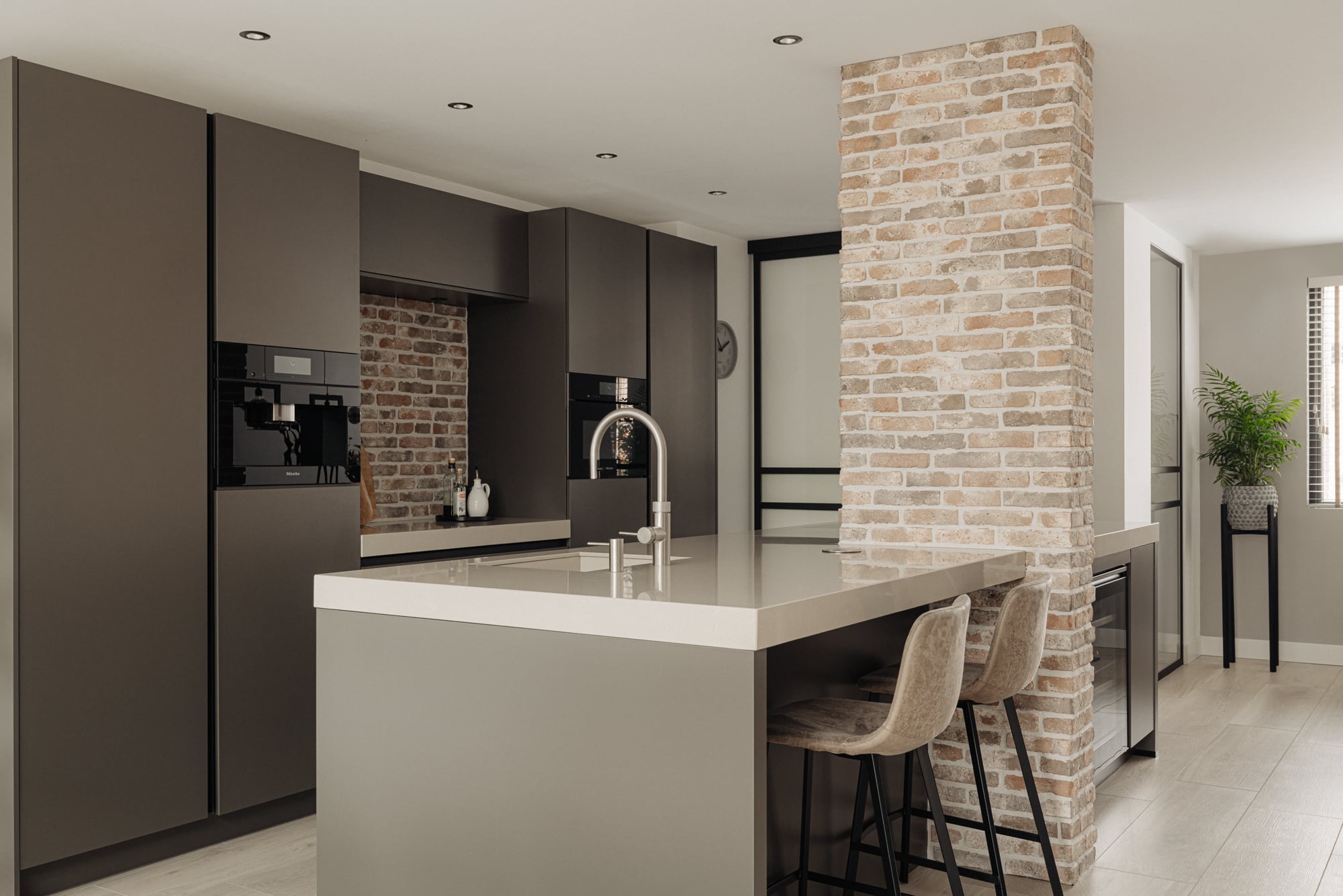 Verbouwing en ontwerp woonhuis Ouderkerk aan de Amstel - Open keuken